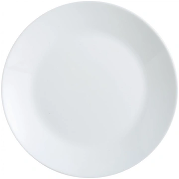 Šķīvis pusdienu Luminarc Zelie, Ø 25 cm, balta krā