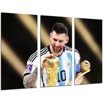 DKORARTE Pasaules kausa Lionel Messi Zelta bumba –
