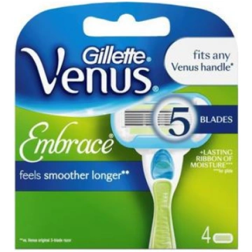 Gillette - Venus Embrace Extra Smooth Blades 4"S 7