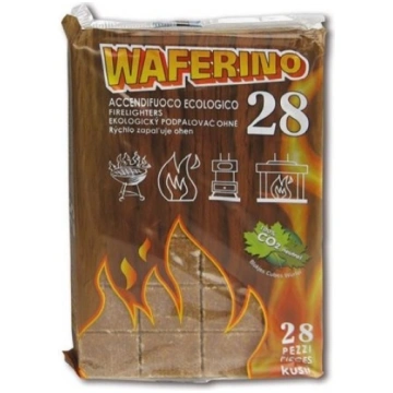 Accendifuoco waferino ecologico 28 cubetti - 1Pz B