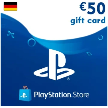 PSN Karte 50 EUR (Vācija) - PlayStation Dāvanu Kar