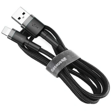 Cable Lightning USB Baseus Cafule 1.5A 2m (gray an