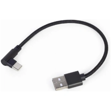 Gembird USB Type-C Male - USB Male 0.2m Black CC-U