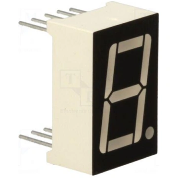Display: LED | 7-segment | 14.2mm | 0.56" | No.cha