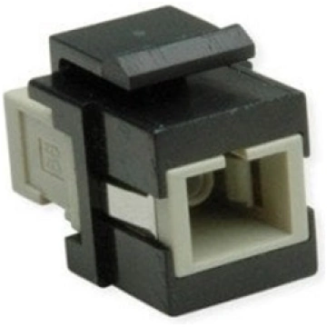 Roline Fiber Optic Keystone Jack, SC Simplex, Mult