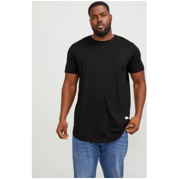 Plus Size Vienkrāsains T-krekls JACK&JONES PLUS