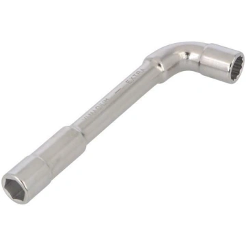 Wrench: socket spanner; L-type; 10mm,HEX 10mm; all