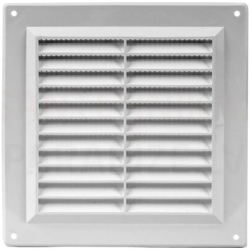 EUROPLAST ventilācijas reste plastmasas, 150x150mm