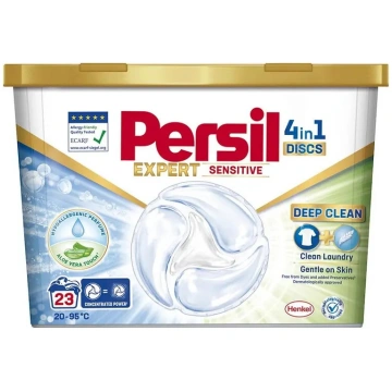 Veļas mazgāšanas kapsulas Persil Sensitive, 23 gab