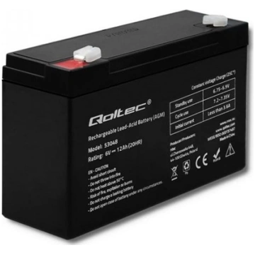 Qoltec Akumulator 6V/12Ah (53048) 53048