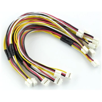 Grove, a set of 5 female-female 4-pin, 2mm / 20cm 