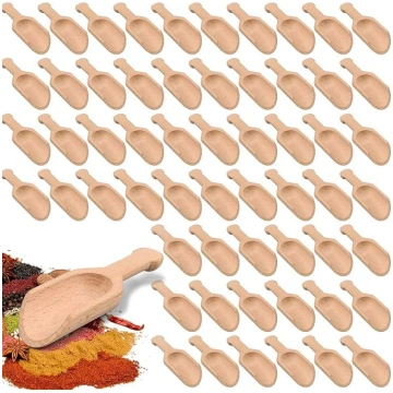 Mini koka karotītes, neliela bambusa karotīte vann