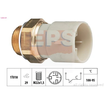 EPS 1-850-147 - Termoslēdzis, Radiatora ventilator