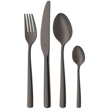 WMF Boston Black 24 gabaliņu galda piederumu kompl