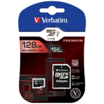 Verbatim 44085 MICRO SDXC PREMIUM UHS-I 128GB CLAS