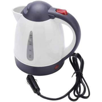 Automašīnas tējkanna 1000 ml, 12 V ceļojumu automa