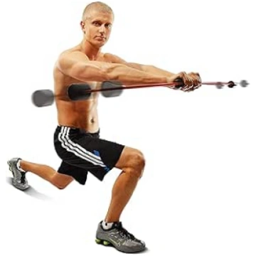Pilates stieņa pārnēsājama jogas nūja sporta šūpoš