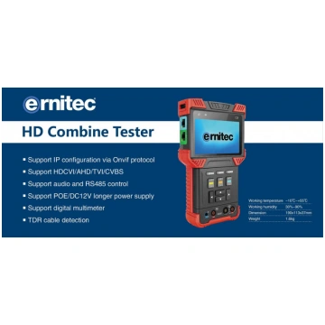 4" Test Monitor, 4K, Wi-Fi, Ernitec 0070-24104-TES