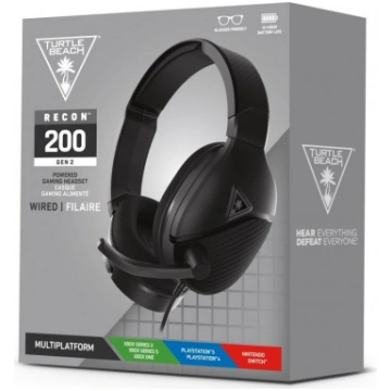 Turtle Beach Recon 200 Gen2 Black PS4, PS5 TBS-630
