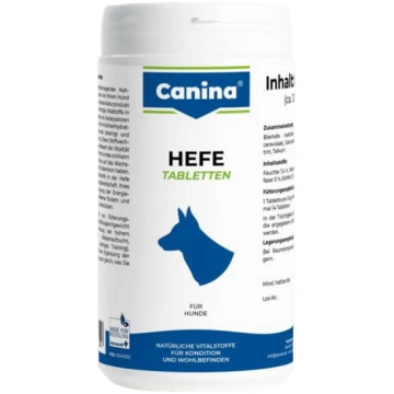 Canina Hefe alus rauga tabletes ādai un apmatojuma