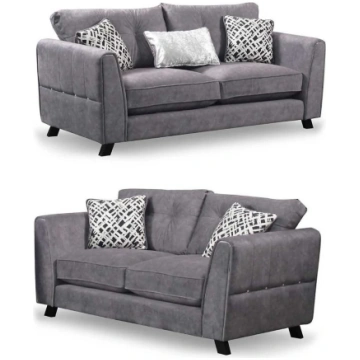 Ariana 3+2 Sofa Set - Grey The Online Sofa Shop