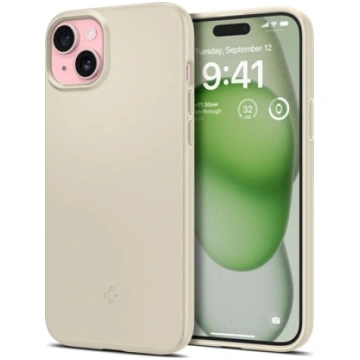 Spigen Spigen Thin Fit, mute beige - iPhone 15 Plu