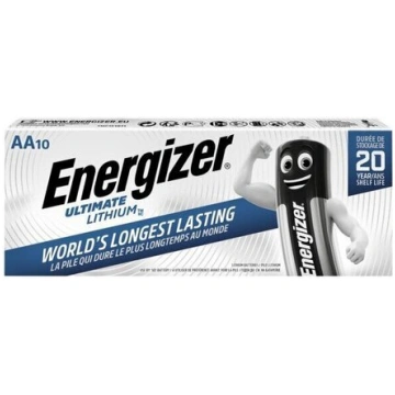 Energizer baterijas Ultimate Lithium AAA, 10 gab