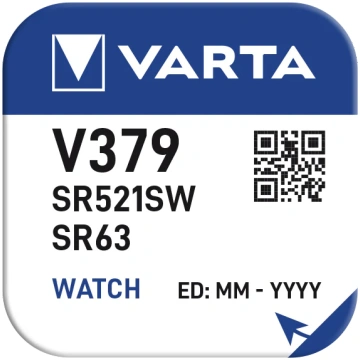 Pulksteņu baterija VARTA V379 1.55V Silver, 1gab