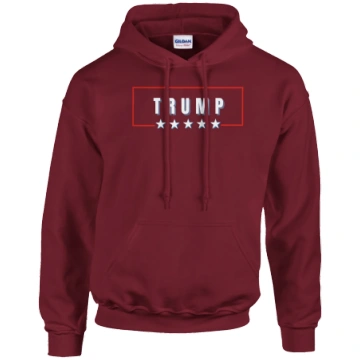 Trump Hoodie - Garnet / 2XL