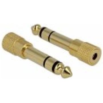 DELOCK Delock AV adapter Jack 6.35mm - Jack 3.5mm 