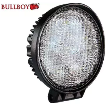 LED darba lukturis 18W 9-32V apaļš 1000Lm BULLBOY