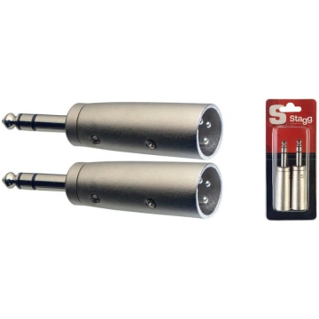 Stagg AC-XMPMSH, Aux 6.3 mm M/XLR M