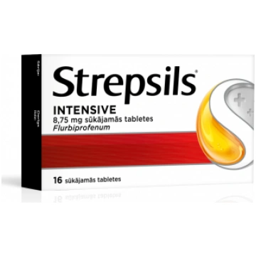 STREPSILS Intensive 8,75 mg sūkājamās tabletes, N1