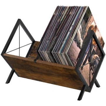 Ierakstu glabāšanas ierakstu statīvs, 80LPs vinila