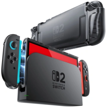 Supcase Crystal aizsargvāciņš Nintendo Switch 2, T