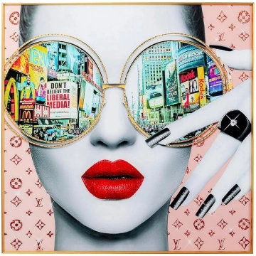 Kare Design sienas glezna „Times Square View“ – kr