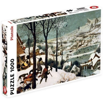 Puzle Piatnik Bruegel Hunters in the snow, 1000 ga