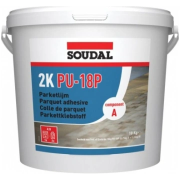SOUDAL PU-18P (2K PU) divkomponentu parketa līme 1