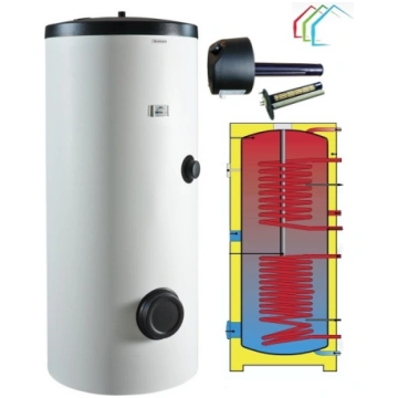 Boileris ātrsildītājs 2 x 24kW 200L OKC NTRR/BP st