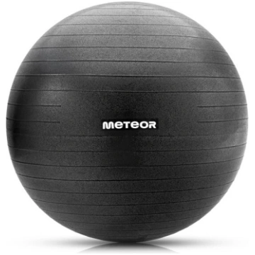 Meteor fitnesa bumba 75 cm melna