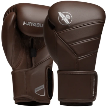 Hayabusa T3 Kanpeki 皮革手套 - 棕色 / 16盎司