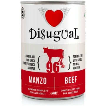 Cibo Umido Disugual Cane Adulto Monoproteico Manzo