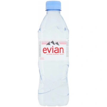 Evian minerālūdens negāzēts 0.5L