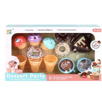 Mängutoidu komplekt Dessert Gerardos Toys 62954