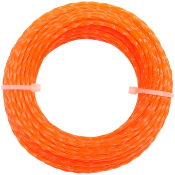 GRASS TRIMMER LINE 2.0MMx15M SILENT /SQUARE TWIST/