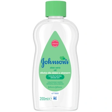 JOHNSON"S Baby Aloe Vera Eļļa bērniem ar alvejas e