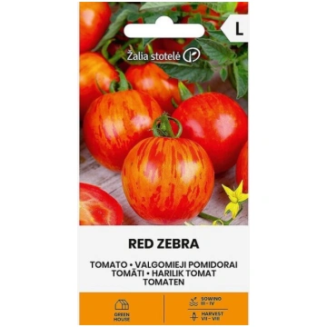 Ēdami tomāti Red Zebra H Green stop Žalia stotelė