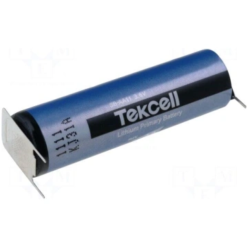 Battery: lithium | 3.6V | AA | for PCB | Ø14.3x49.