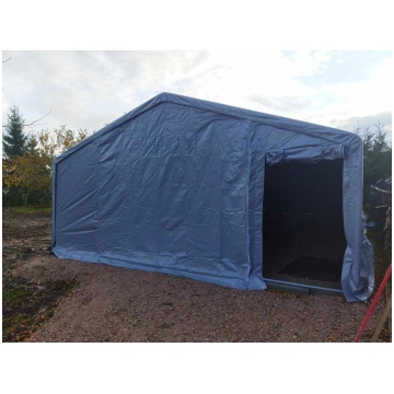 Vissezonas noliktavas telts, angārs, 4x8x3 m. Tent