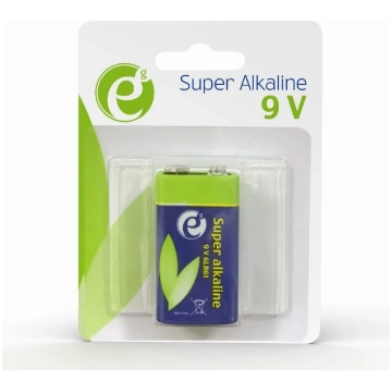 Battery alkaline 9 V 6LR61 blister Gembird